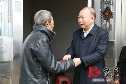 罗建南深入儒林镇看望慰问困难群众(图1)