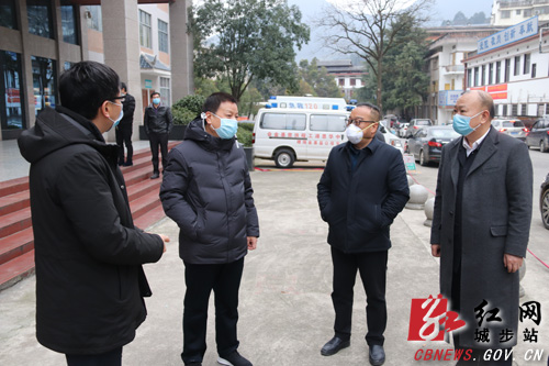 王昌义深入城步督导疫情防控工作(图1)