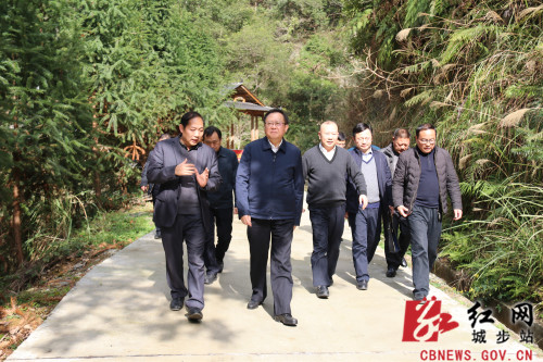 龚文密在城步慰问贫困群众并检查安全生产工作(图4)