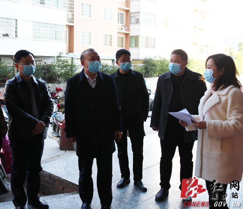 罗建南以“四不两直”方式督查一线疫情防控工作(图1)