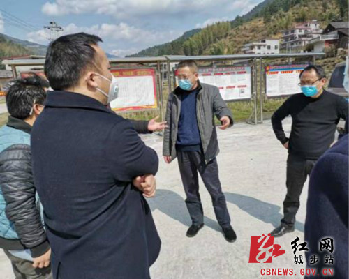 李宪督查指导兰蓉乡疫情防控工作(图1)