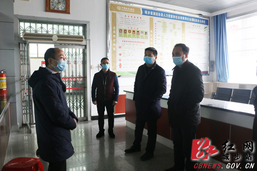 杨博理暗访督查县城疫情防控工作(图1)