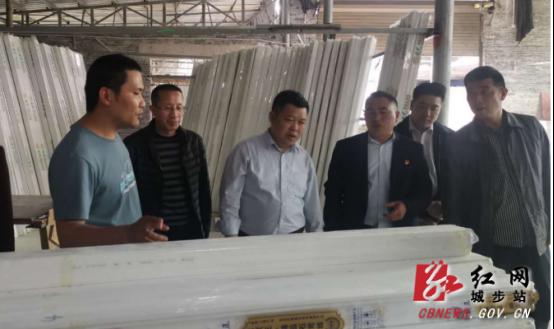 张晓忠调研指导金兴村挂牌督战工作(图1)