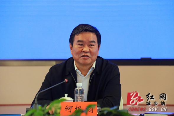 何报翔赴城步调研企业复工复产和脱贫攻坚工作(图3)