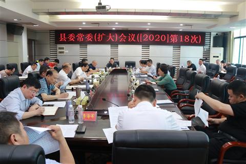 城步召开2020年第18次县委常委（扩大）会议(图2)
