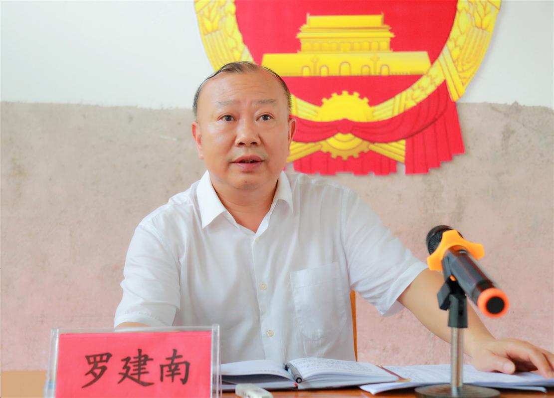 罗建南深入长安营镇督导脱贫攻坚问题整改工作(图2)