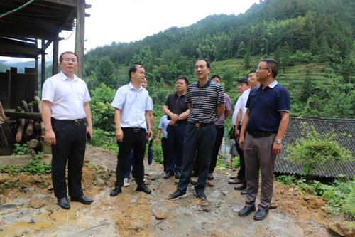 杨博理督导乡镇防汛工作