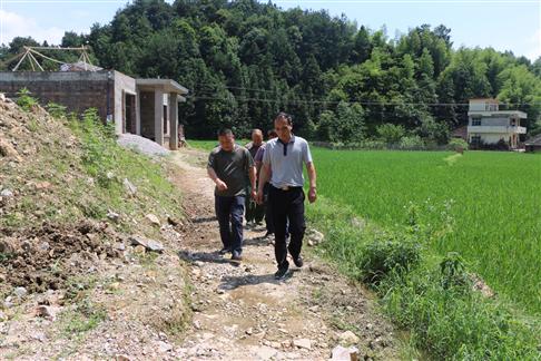 杨博理督查西岩镇、金紫乡脱贫攻坚工作(图2)