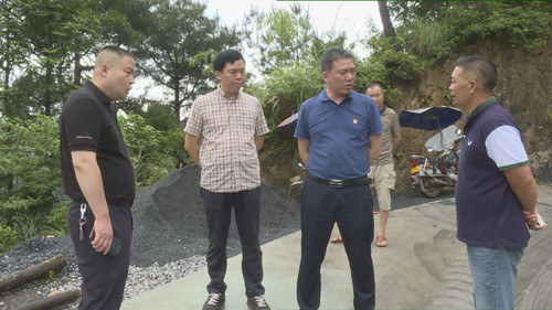 张戈锐深入儒林镇督查防汛及地质灾害防治工作(图1)