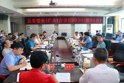城步召开2020年第22次县委常委（扩大）会议(图2)