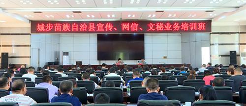 城步举办宣传网信文秘业务培训班 增强服务本领(图2)
