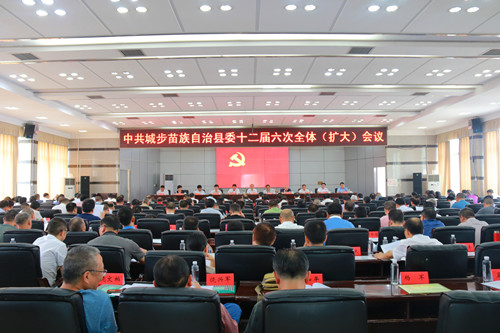 城步召开县委十二届六次全体（扩大）会议(图2)