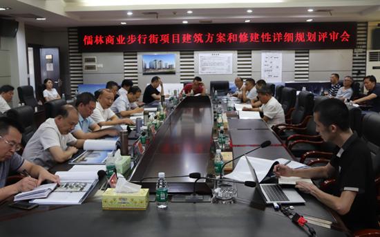 城步召开儒林商业步行街建筑方案评审会(图2)