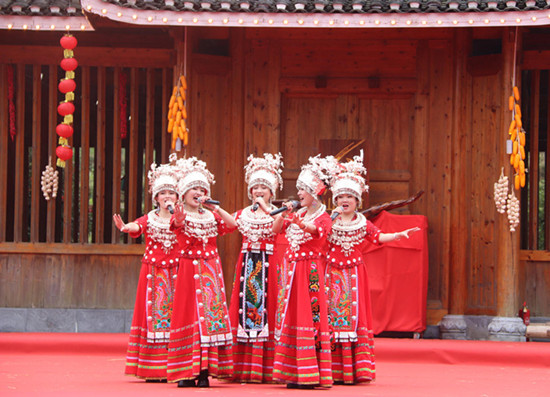“醉美城步·梦回长安”第二十三届湖南（南山）六月六山歌节开幕(图6)