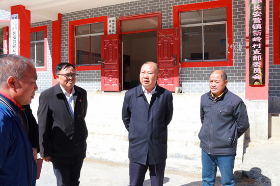 罗建南深入乡镇调研脱贫攻坚、项目建设工作(图2)