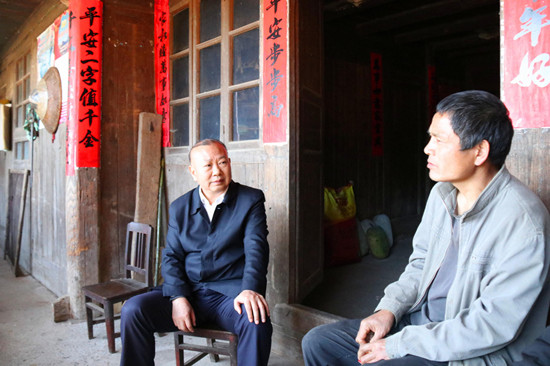 罗建南深入乡镇调研脱贫攻坚、项目建设工作(图3)