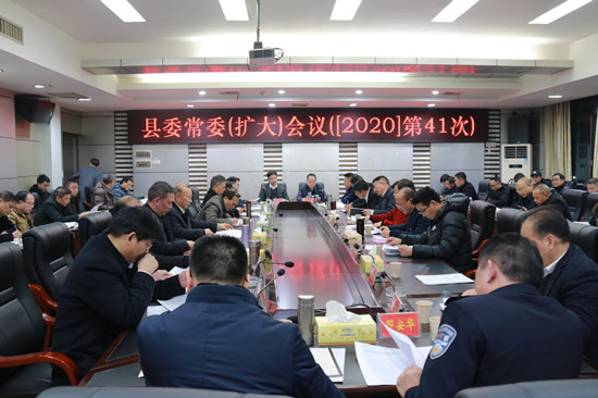 城步召开2020年第41次县委常委（扩大）会议(图2)