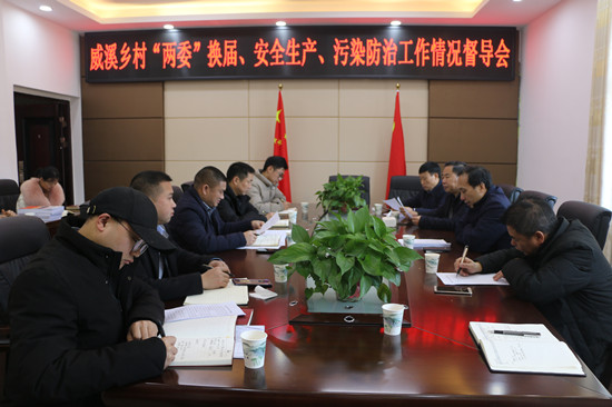 杨博理督导威溪乡村“两委”换届、安全生产等工作(图1)