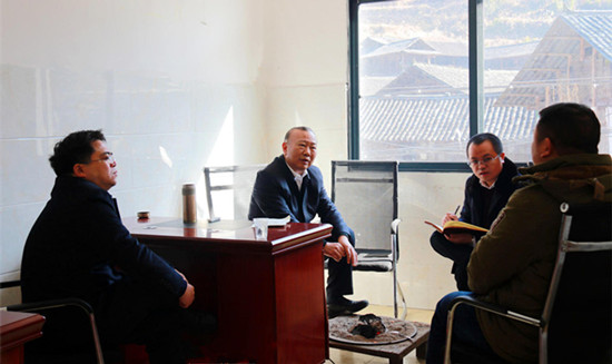 罗建南调研指导儒林镇浆坪村党组织换届工作(图2)