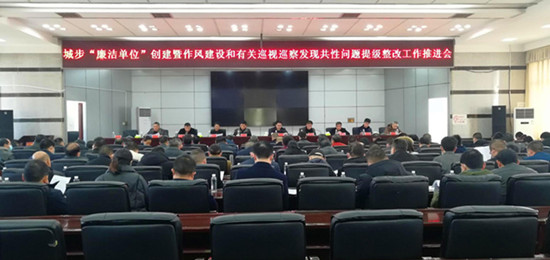 城步召开“廉洁单位”创建暨作风建设和相关巡视巡察发现共性问题提级整改工作推进会(图1)