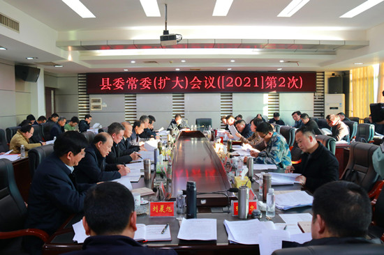 城步召开2021年第2次县委常委（扩大）会议(图2)