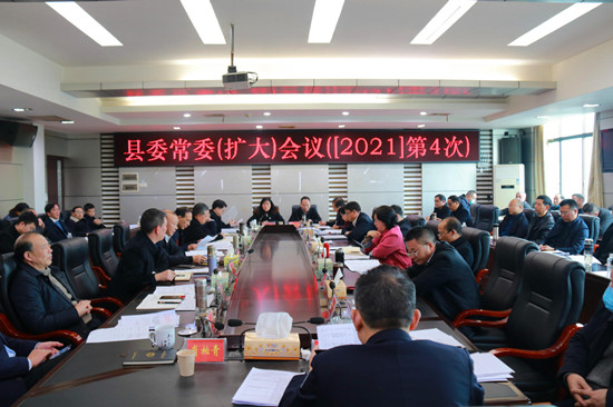 城步召开2021年第4次县委常委（扩大）会议(图2)