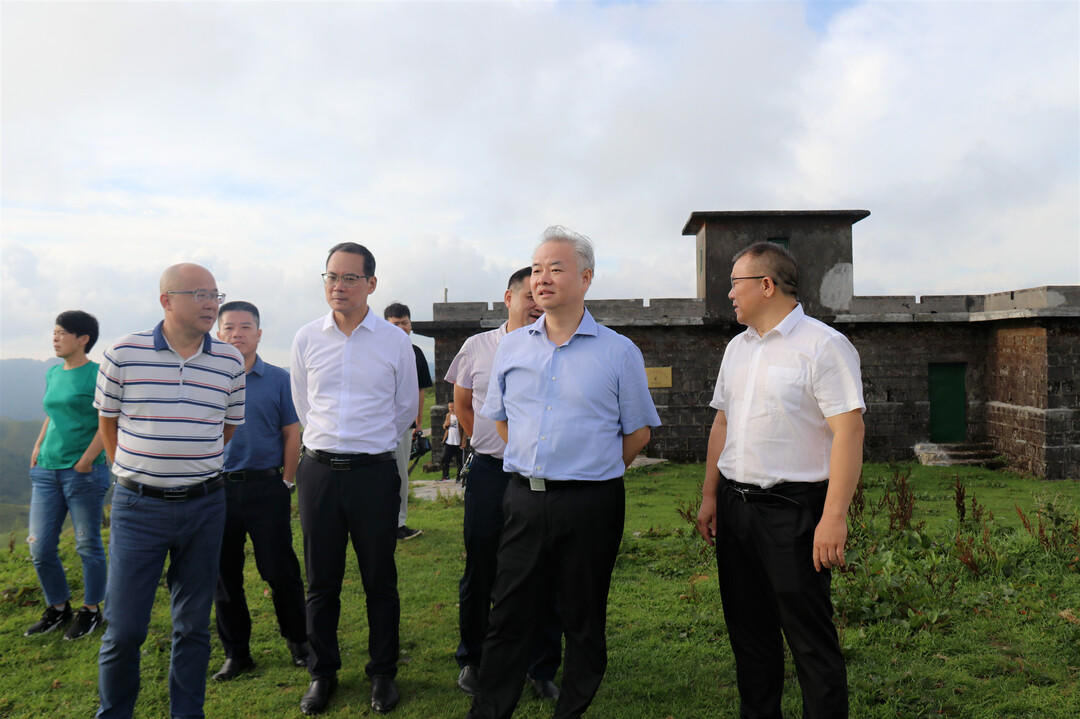 蒋伟深入城步调研南山国家公园创建、关注森林和全面推行林长制实施工作(图1)