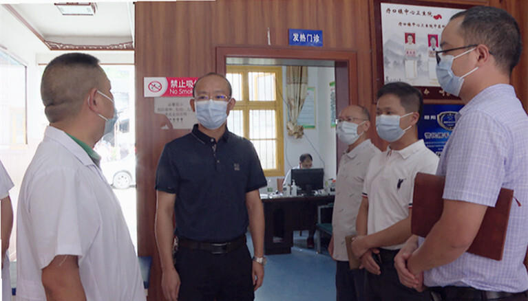 殷继东赴丹口镇督导疫情防控、安全生产等工作(图1)