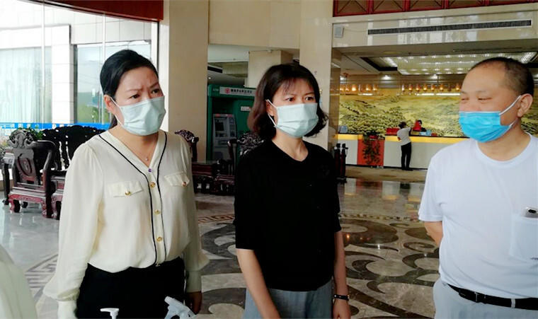 王慧敏督查重点区域疫情防控(图1)