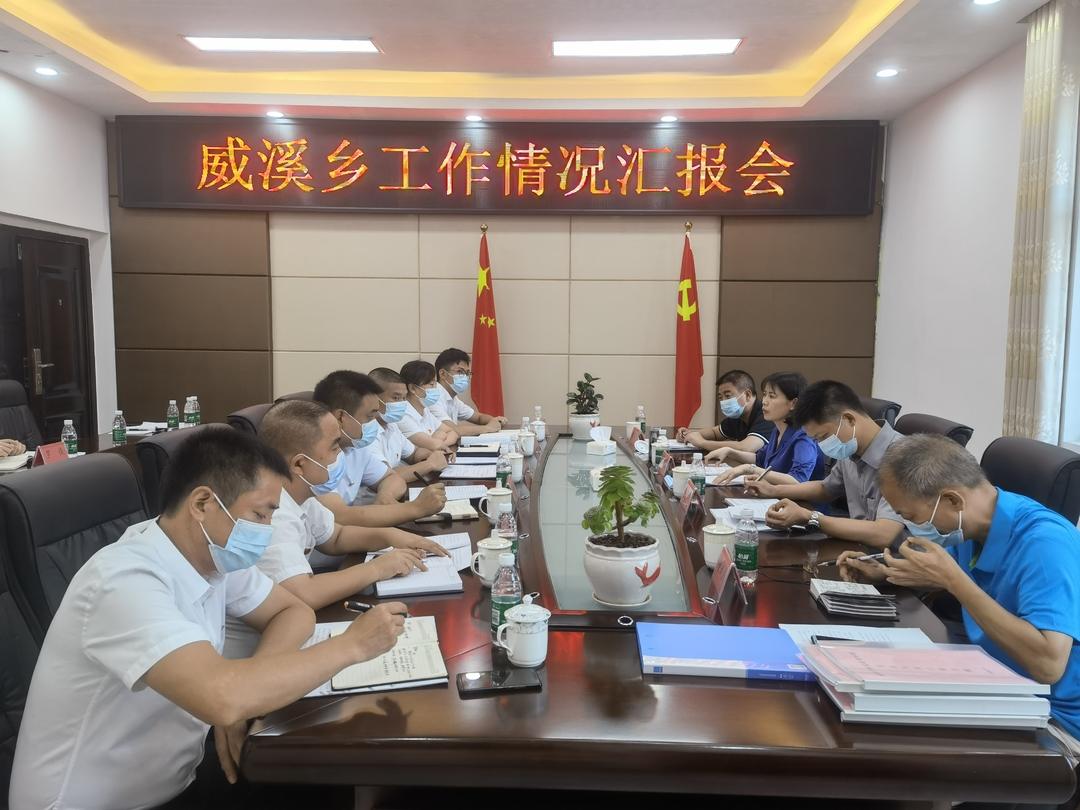 王慧敏赴威溪乡督导疫情防控、安全生产等工作(图2)