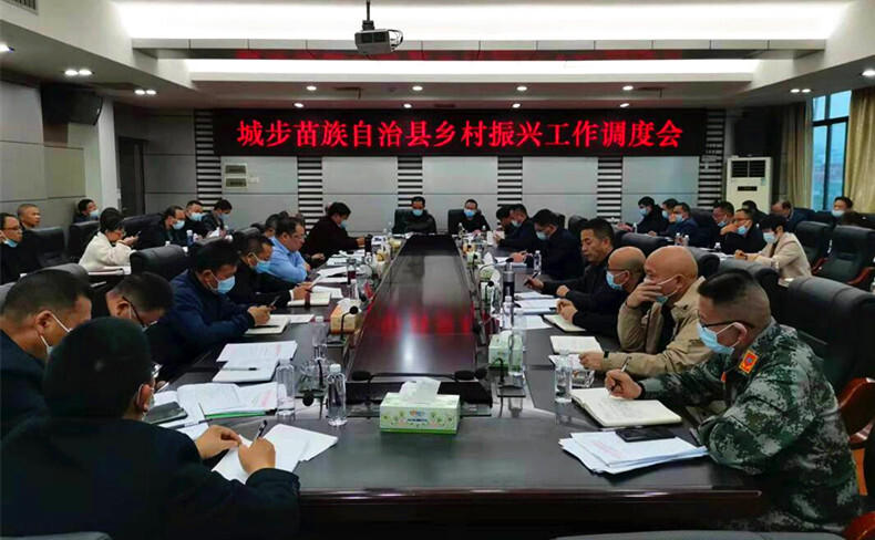 城步召开乡村振兴工作调度会(图1)