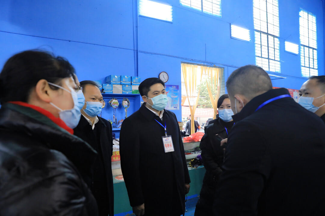 城步开展城区全员核酸检测应急演练(图2)