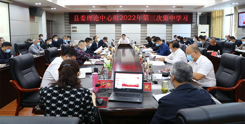 城步委理论学习中心组举行集中（扩大）学习(图1)