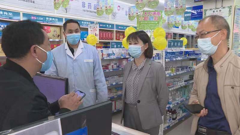 王慧敏督查县城区疫情防控措施落实情况(图1)