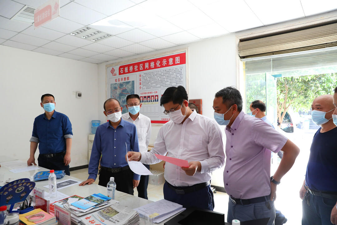 余勋伟督查全县房屋安全专项整治工作(图1)