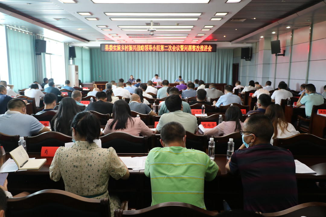 城步召开县委实施乡村振兴战略领导小组第二次会议暨问题整改推进会(图1)
