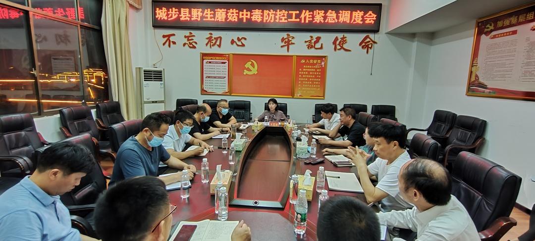城步紧急调度部署野生蘑菇中毒防控工作(图1)