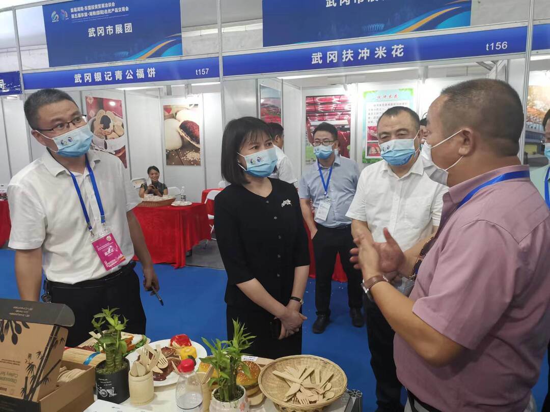 首届湖南-东盟投资贸易洽谈会暨第五届东盟·湖南（邵阳）名优产品交易会：城步举行客商代表团座谈会(图2)