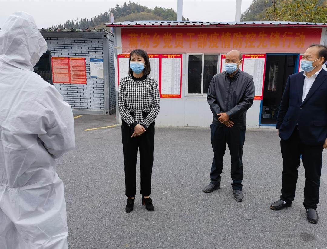 王慧敏督导重点项目建设、疫情防控和森林防灭火工作(图1)