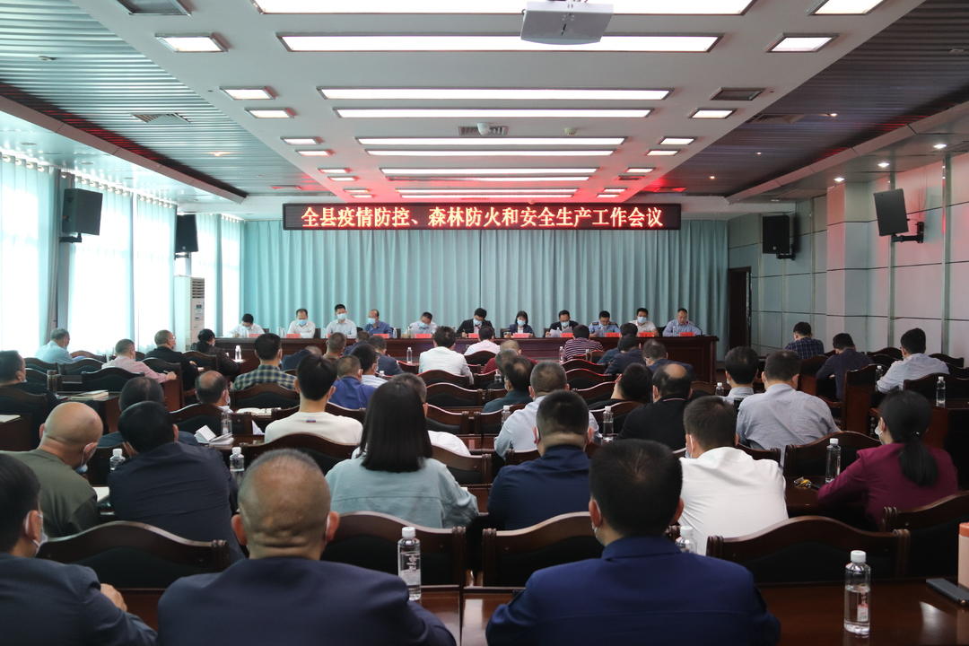 城步全面部署疫情防控、森林防火和安全生产工作(图1)