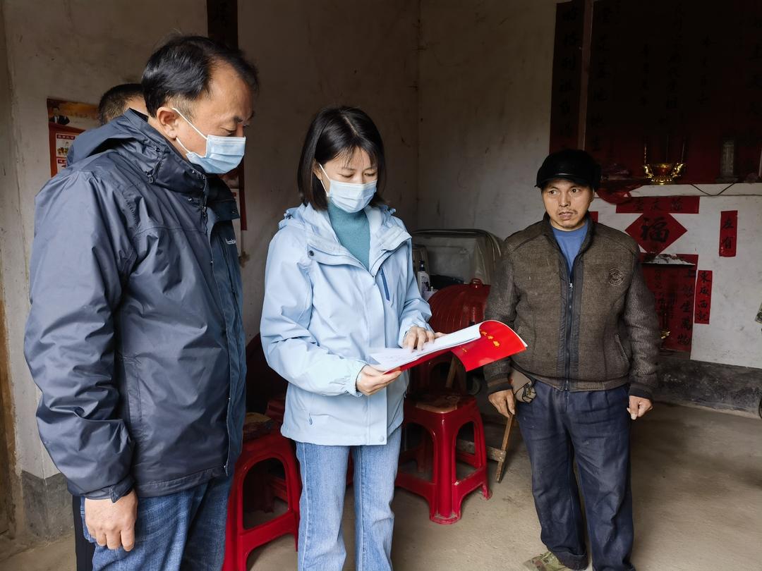 王慧敏到威溪乡督导乡村振兴工作(图1)