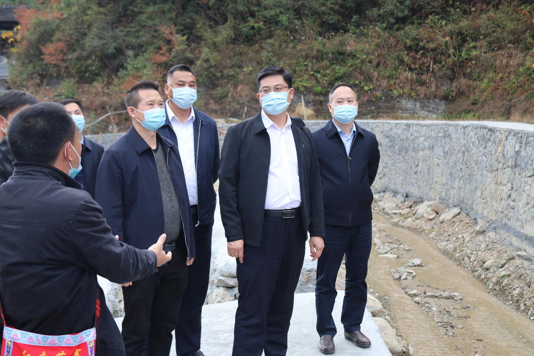 余勋伟到丹口长安营调研乡村振兴工作(图2)