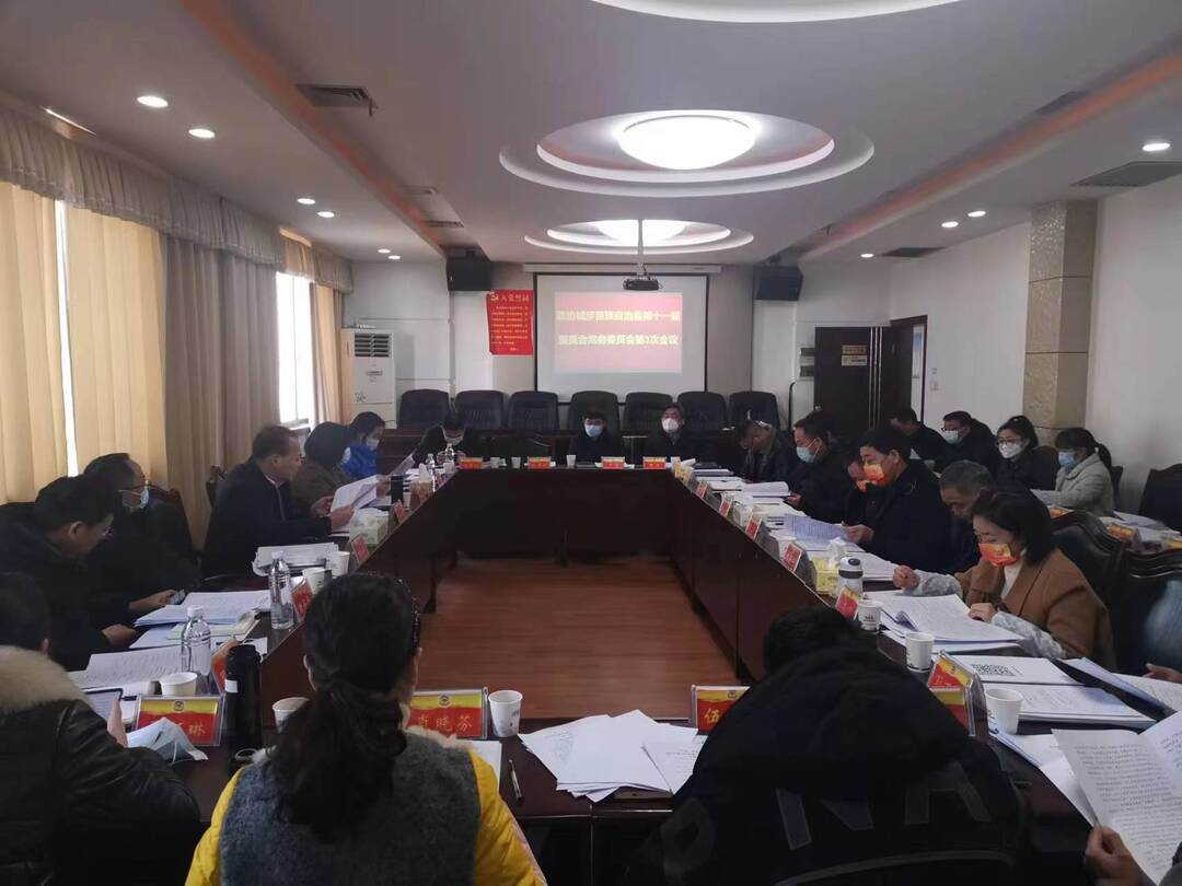 政协城步苗族自治县第十一届委员会常务委员会召开第三次会议(图1)