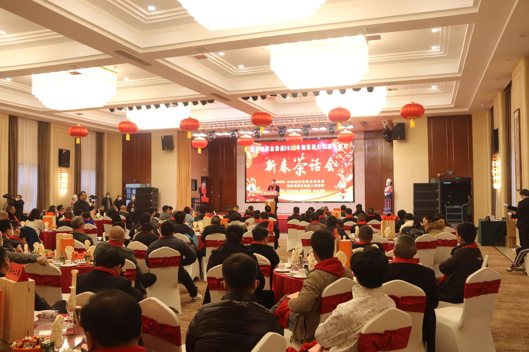 城步举行2023年湘商回归和返乡创业新春茶话会(图2)