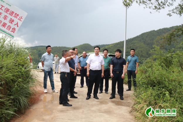 余勋伟督导城龙高速公路项目建设情况(图1)