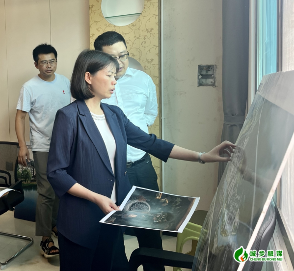 王慧敏现场调度项目建设工作(图2)