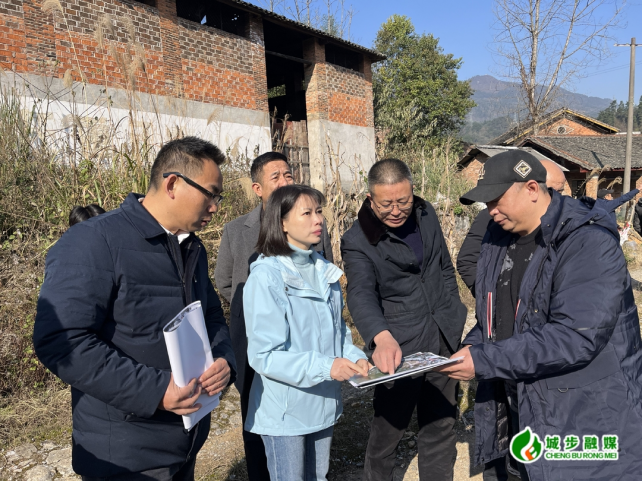 王慧敏调研城步汽贸汽配城项目建设工作(图1)