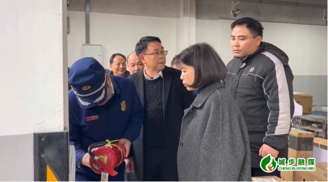 王慧敏督导安全生产工作并开展走访慰问活动(图1)