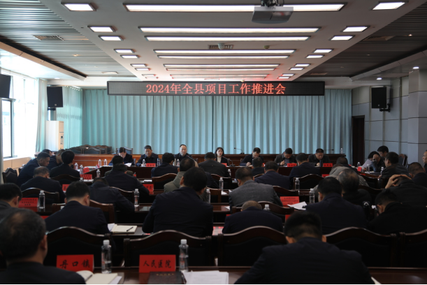 城步召开2024年全县项目工作推进会(图1)