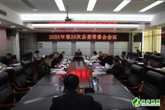城步召开2025年第20次县委常委会会议(图2)